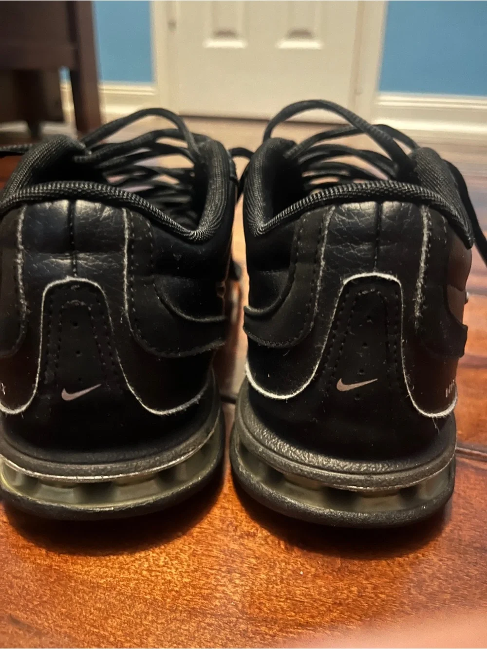 Nike Men’s Black and Silver Reax Athletic Shoes